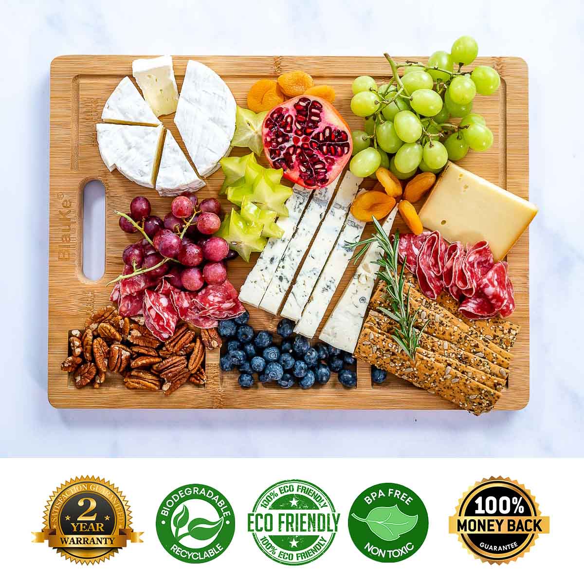 Royal Craft Wood Cheese Board 16x10 Natural